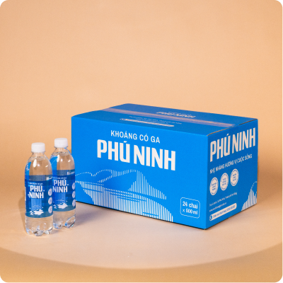 500ml Phu Ninh Sparkling Water (24 bottles/per box)
