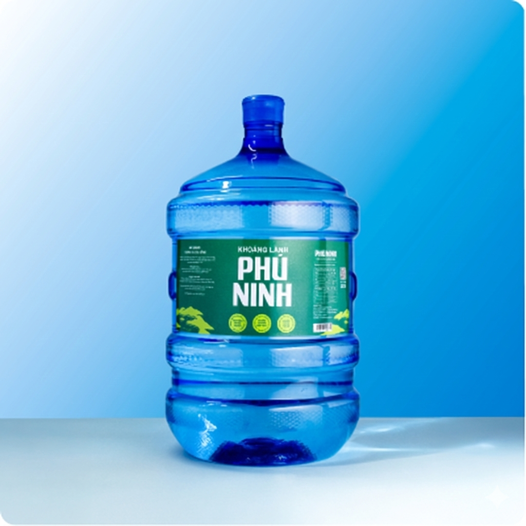 Nước Khoáng Phú Ninh Bình 19L không vòi