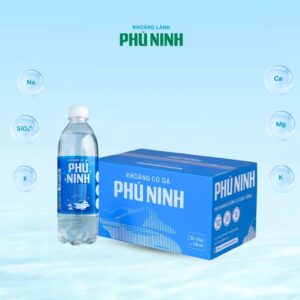 Nước Khoáng Phú Ninh Bổ Sung Ga Chai 500ml (24 chai/thùng)