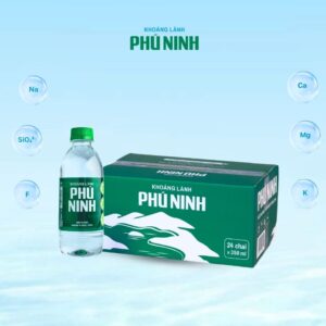 Nước Khoáng Phú Ninh Chai 350ml (24 chai/thùng)