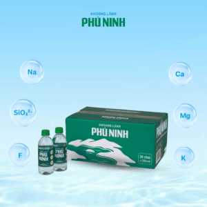 Nước Khoáng Phú Ninh Chai 350ml (24 chai/thùng)