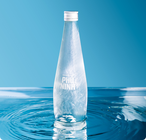 450ml Phú Ninh Mineral Glass Bottle