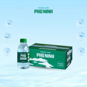 250ml Phu Ninh Mineral Water (24 bottles/per box)